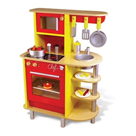 CUISINE DU CHEF EN BOIS