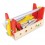 BOITE A OUTILS REVERSIBLE 20 pièces en Bois 38x15x16cm