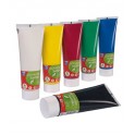 GOUACHE EN TUBE 250ML - ASSORTIMENT 6 FLACONS