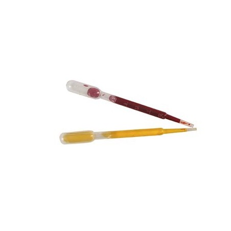 10 PIPETTES 3ML + BESCHER