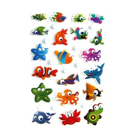 192 STICKERS COOKY ANIMAUX