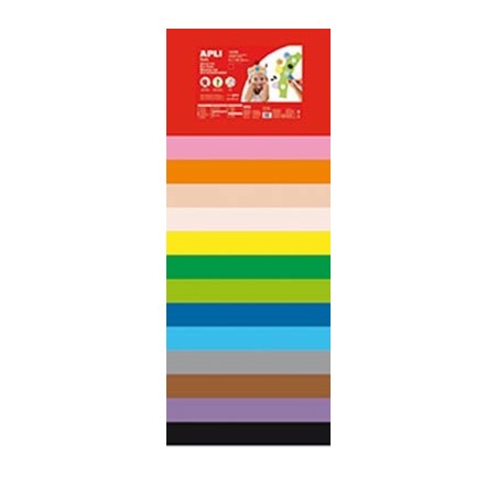 10 PLAQUES CAOUTCHOUC 40X60CM COLORIS ASSORTIS
