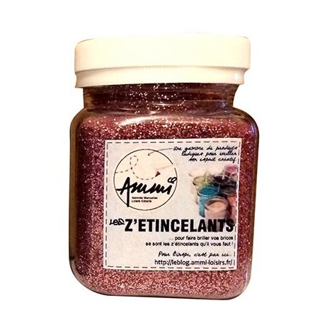 POUDRE DE PAILLETTES ROSE SALIÈRE 100G