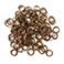 ANNEAUX RONDS BRONZE 6MM - LOT DE 100