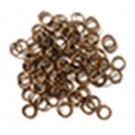 ANNEAUX RONDS BRONZE 6MM - LOT DE 100