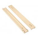 GLISSIÈRE PLASTIQUE POUR TIROIR STANDARD 34,5X3,6CM - L'Unité