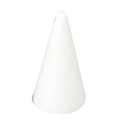 1 CONE EN STYROPOR 125MM
