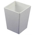 VASE CARTON BLANC petit modèle 6x4,5x8cm