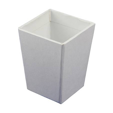 VASE CARTON BLANC petit modèle 6x4,5x8cm