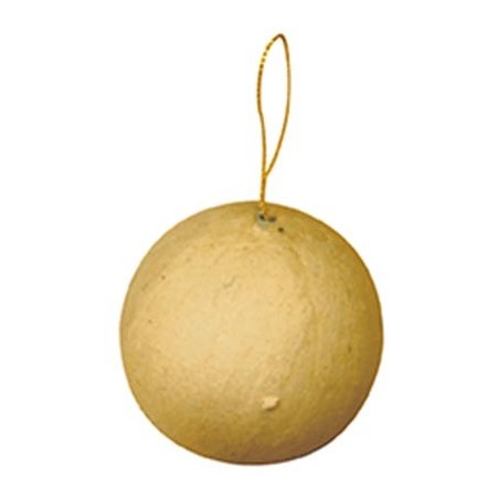 SUSPENSION BOULE CARTON Ø 6,5CM