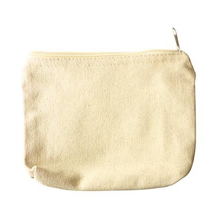 TROUSSE DE MAQUILLAGE COTON ÉCRU