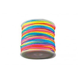 FIL MULTICOLORE FLUO 17MX1,7MM