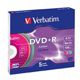 DVD-R 16x pack de 5