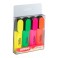 4 SURLIGNEURS MEMOLIGHT COLORIS ASSORTIS