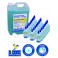 GIOTTO COLLE BLEUE SCHOOLPACK 24 FLACONS 37ML + 1 BIDON 5KG + 1POMPE