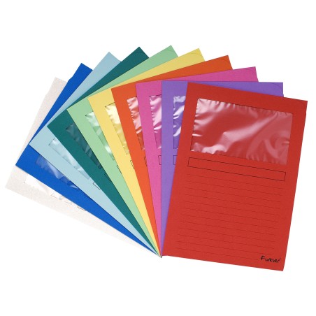 10 CHEMISES À FENÊTRE COLORIS ASSORTIS