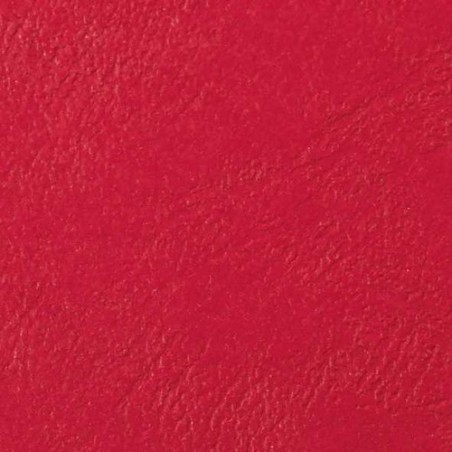 100 COUVERTURES GRAIN CUIR ROUGE
