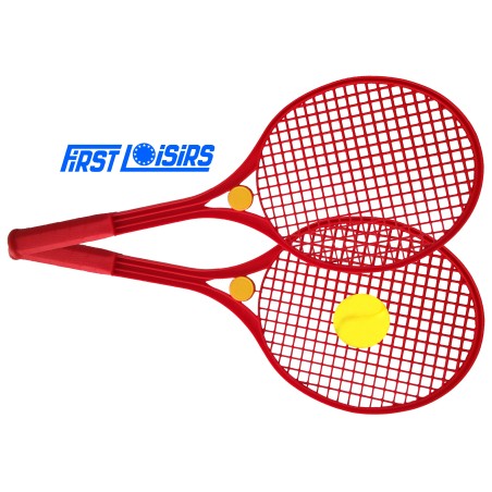 SET 2 RAQUETTES TENNIS