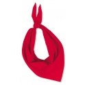 6 FOULARDS TRIANGULAIRES ROUGE