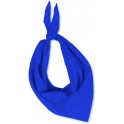 6 FOULARDS TRIANGULAIRES BLEU