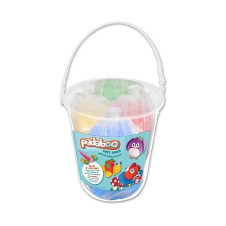 LOT 4 POTS PADABOO LISSE - 800 GR COULEURS ASS.