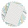 LOT 48 FS PAPIER IMPRIMES - MENTHE, GRIS, AMANDE