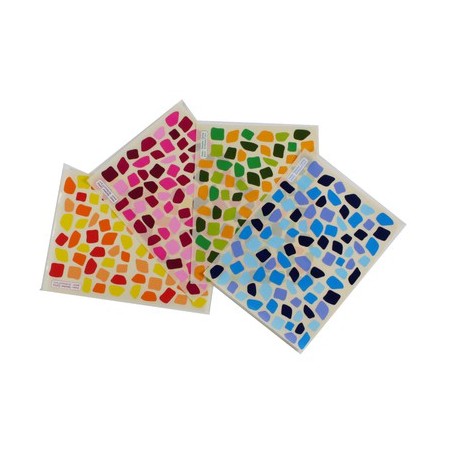 2112 GOMMETTES MOSAÏQUES ASSORTIES