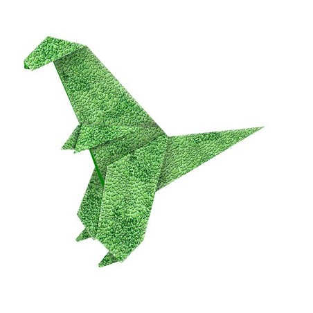 ORIGAMI 12FS 26X26CM - DECOR DINOSAURES