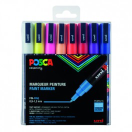 POSCA PC-3M 16 MARQUEURS COLORIS ASSORTIS