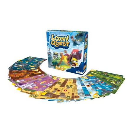 LOONY QUEST - Jeu de société inspiré des jeux de plateforme