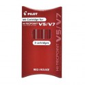 V5 V7 RECHARGEABLE BEGREEN 3 RECHARGES V5/V7 ROUGE