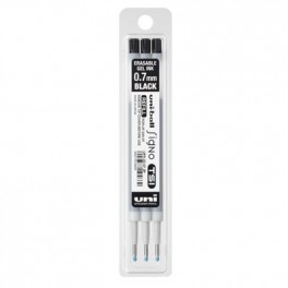 RECHARGE SIGNO ERASABLE NOIR LOT DE 3