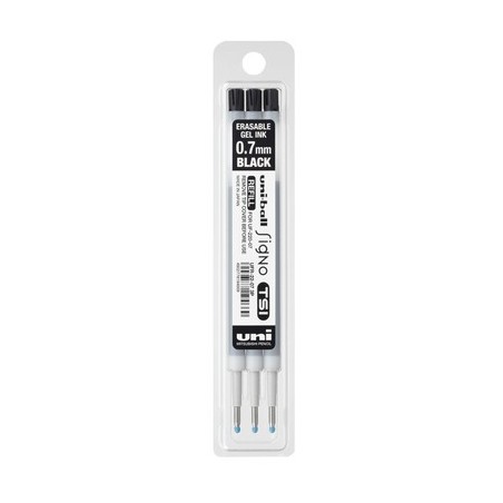 RECHARGE SIGNO ERASABLE NOIR LOT DE 3