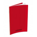 CAHIER 24X32 96P POLYPRO ROUGE 90G SEYES