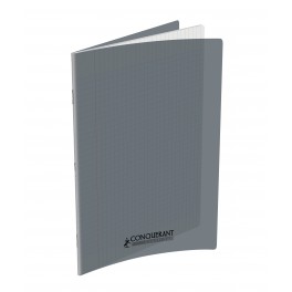CAHIER 24X32 96P POLYPRO GRIS 90G SEYES