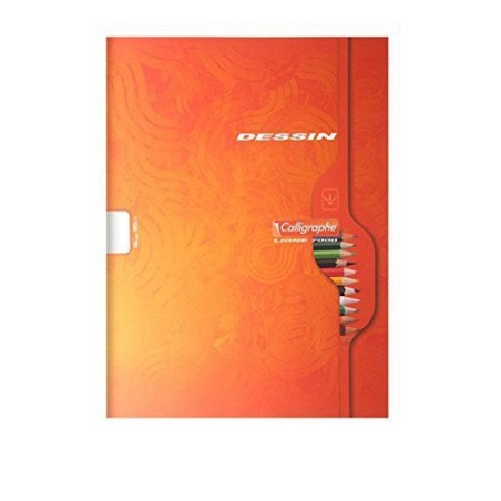 CAHIER DESSIN 24X32 32P UNI  120GR