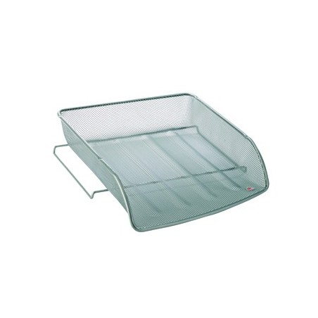 CORBEILLE COURRIER METAL GRIS
