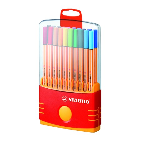 POINT 88 20 FEUTRES ASSORTIS