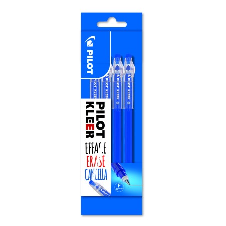 KLEER 4 BILLES EFFAÇABLES BLEU