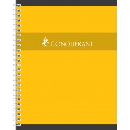 CAHIER 17X22 100P 5X5 70G RELIURE INTÉGRALE