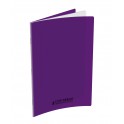 CAHIER PP VIOLET 24X32 48P SÉYÈS 90G PIQURE