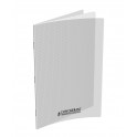 CAHIER PP INCOLORE 24X32 48P 5X5 90G PIQURE