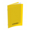 CAHIER PP JAUNE 17X22 140P SÉYÈS 90G PIQURE