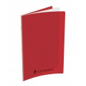 CAHIER PP ROUGE 24X32 192P SÉYÈS 70G PIQURE