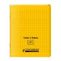 CAHIER À RABAT JAUNE 17X22 96P SÉYÈS