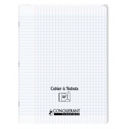 CAHIER À RABAT INCOLORE 24X32 96P SÉYÈS