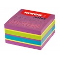 400F NOTES REPOSITIONNABLES 75X75 COLORIS PASTELS ASSORTIS