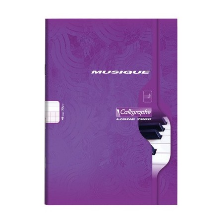 CAHIER MUSIQUE 21X29,7 48P SÉYÈS/PORTÉE