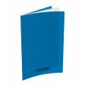 CAHIER PP BLEU 24X32 96P 5X5 90G PIQURE