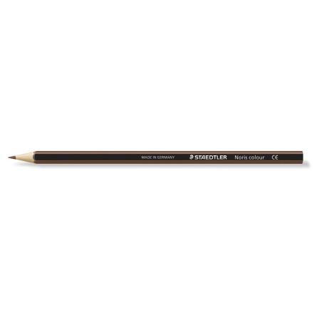 NORIS COLOUR 185 12 CRAYONS COULEURS MARRON